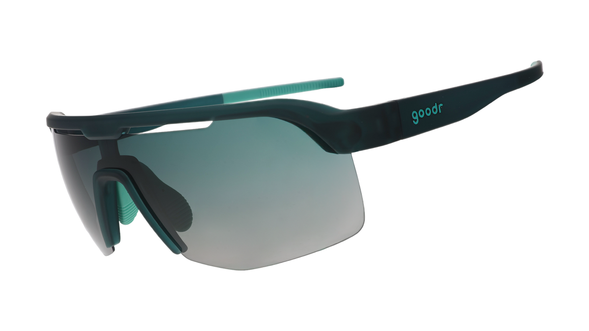 Electric Zen Machine — Teal Bolt G sunglasses, product view 1