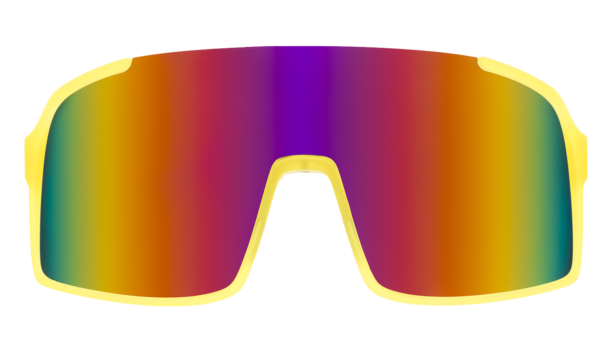 Lives Life in All-Caps — Yellow Astro G sunglasses, product view 3