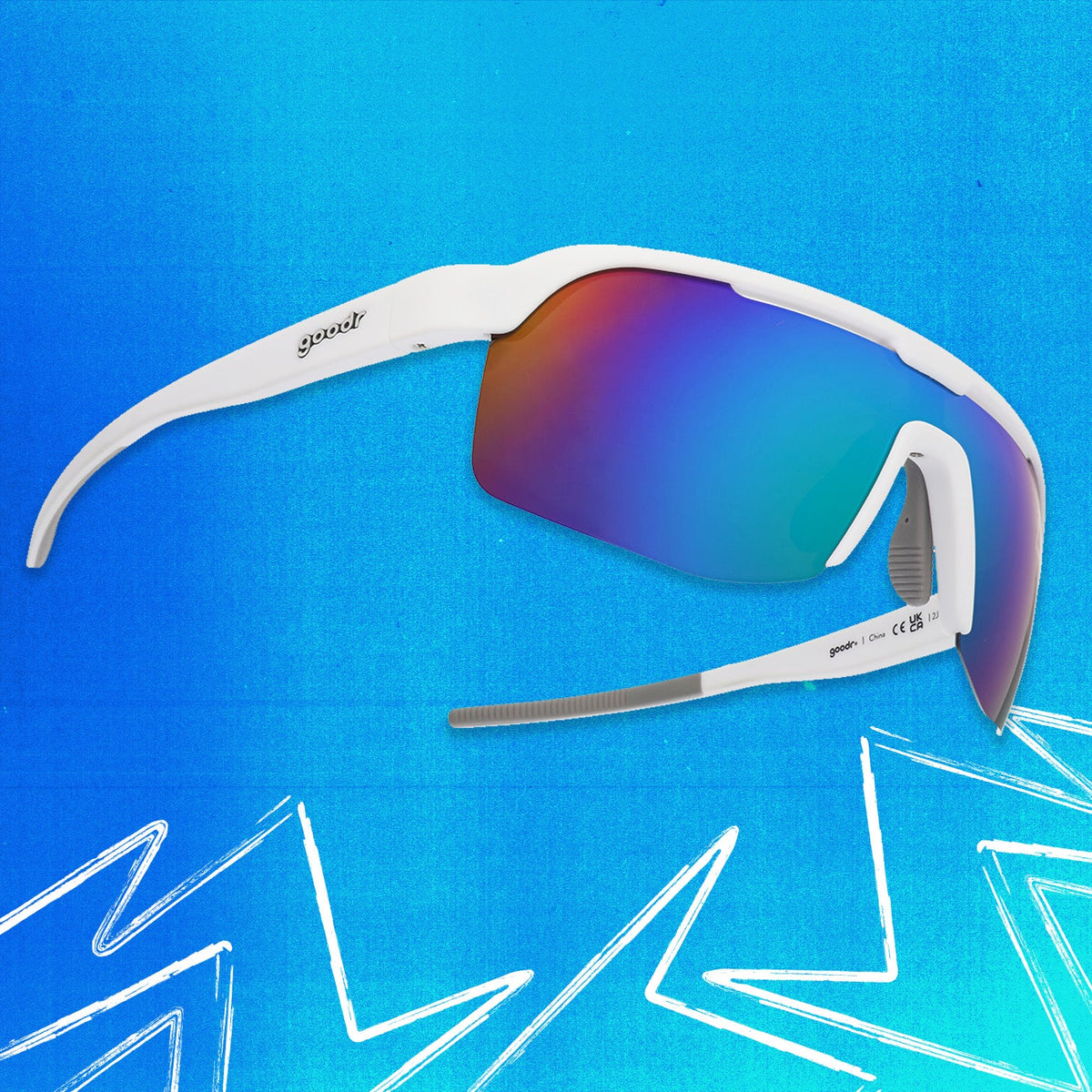 Aqua Shock Protocol — White Bolt G sunglasses, product view 4
