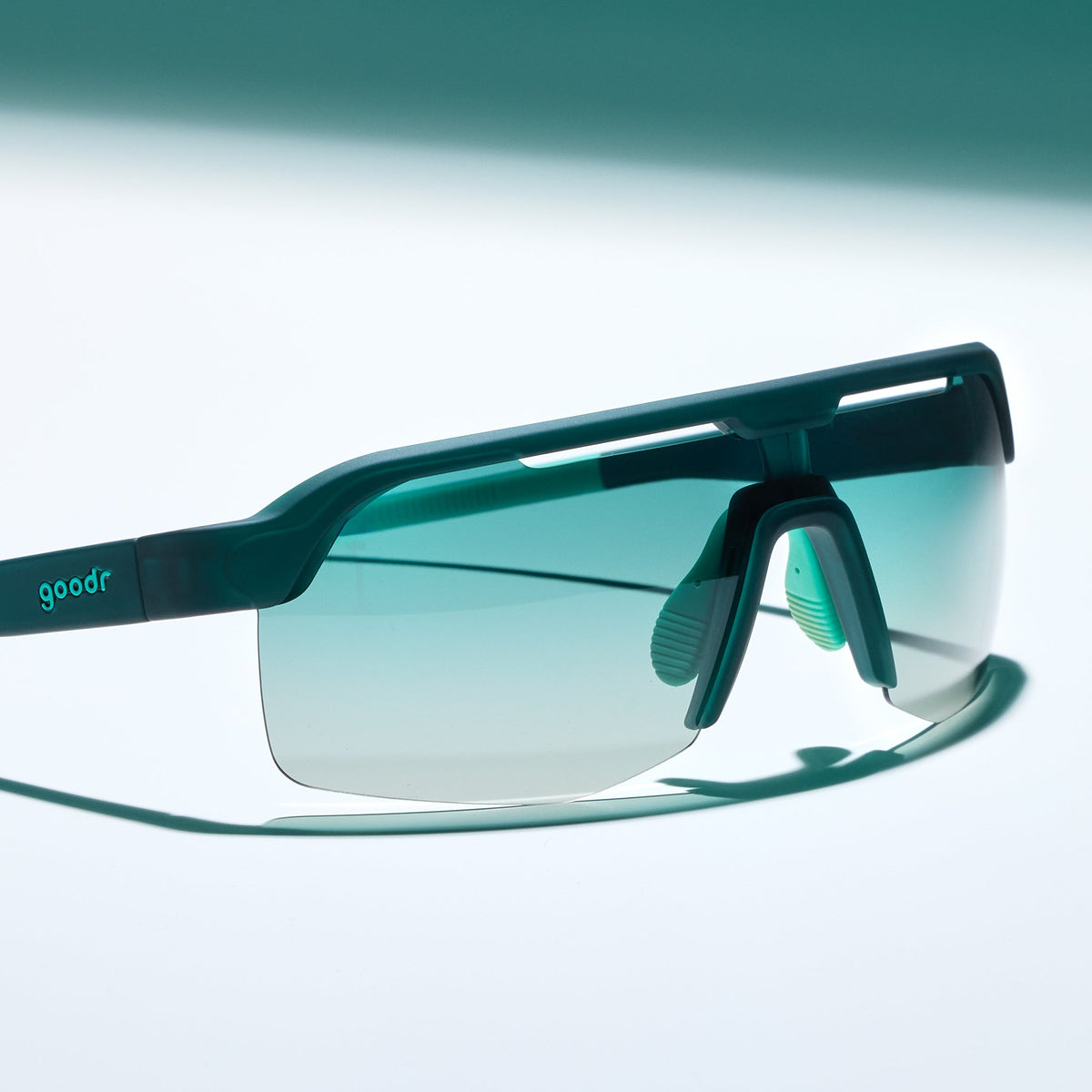 Electric Zen Machine — Teal Bolt G sunglasses, product view 4