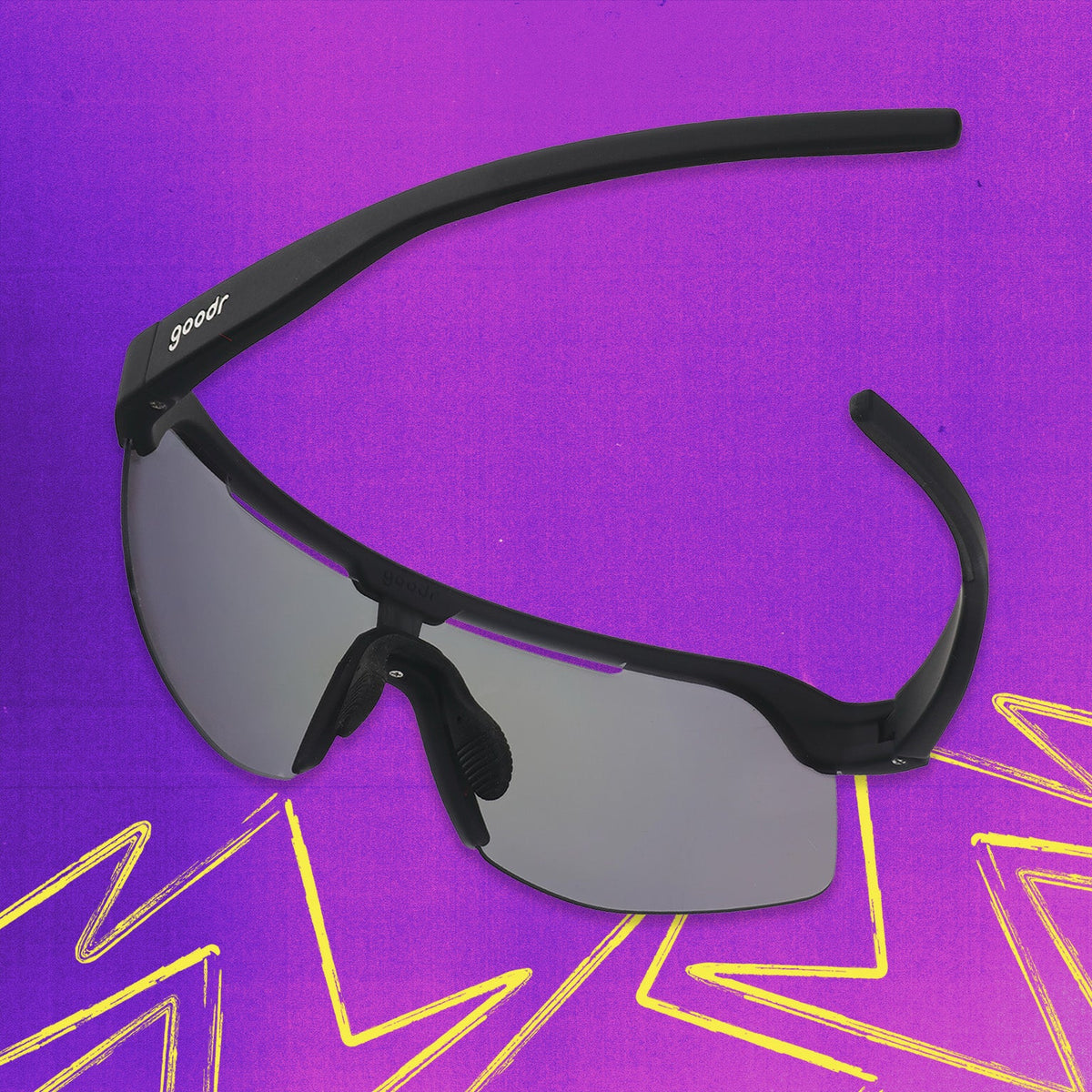 Born for the Highlight Reel — Black Bolt G sunglasses, product view 5