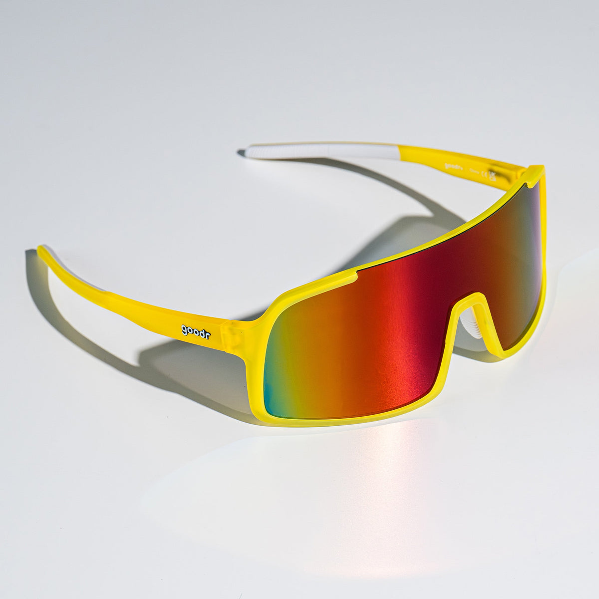 Lives Life in All-Caps — Yellow Astro G sunglasses, product view 5